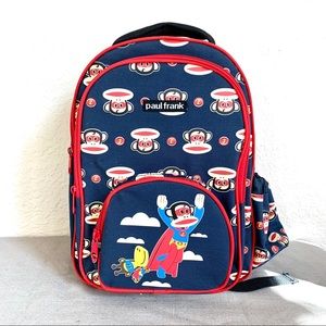 Paul Frank 3 Pocket Backpack w/ Bottle Holder
